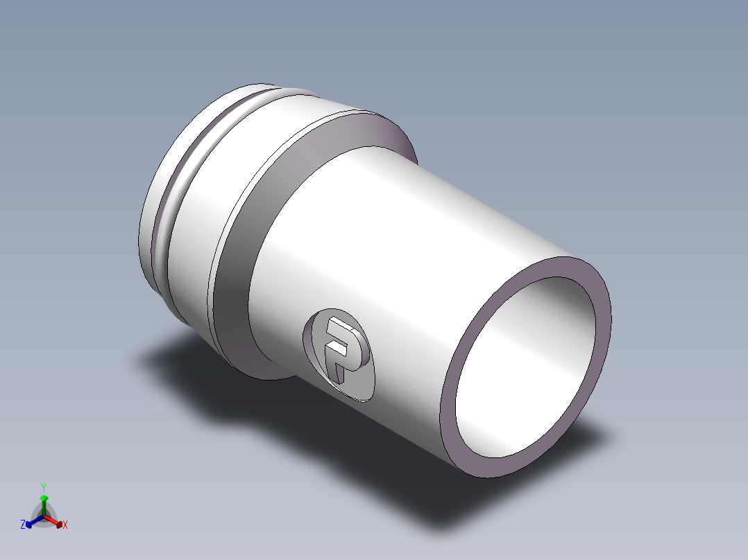 90度焊接接头、SKA22X2正等轴测图
