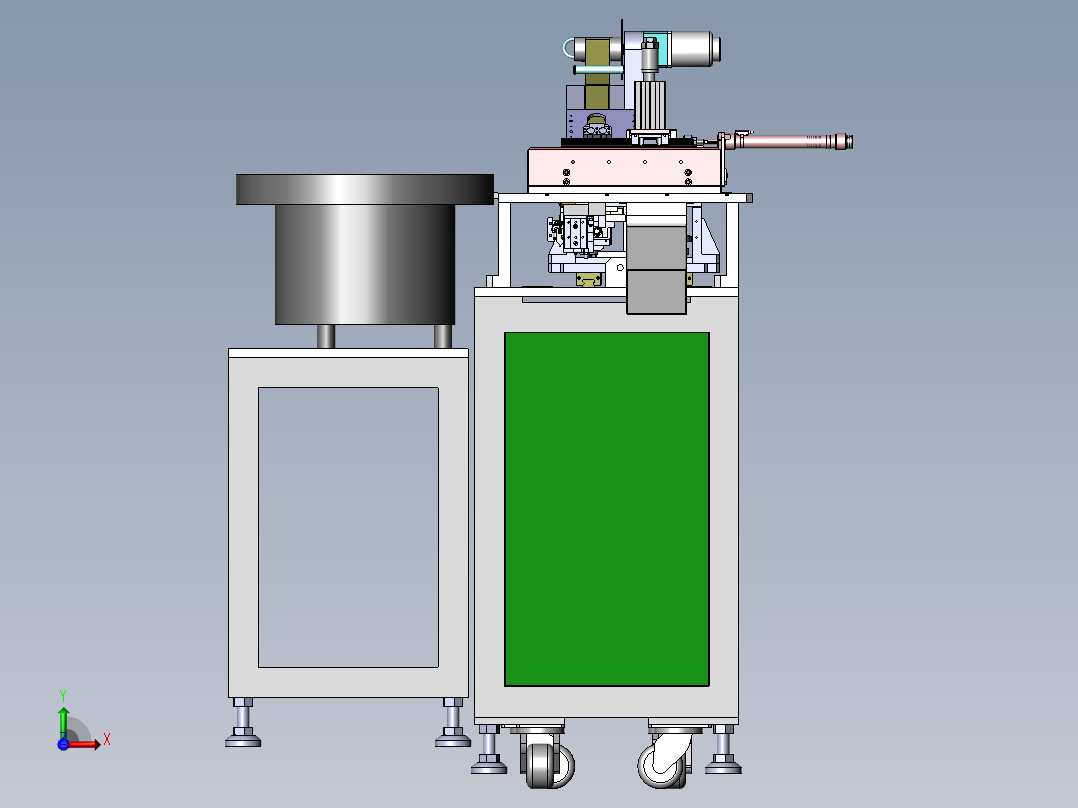 SMA-18微型电机轴自动压入机前视图