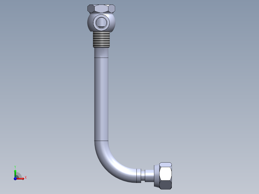 管道和班卓琴配件前视图