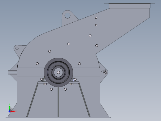 破碎机、锤磨机前视缩略图