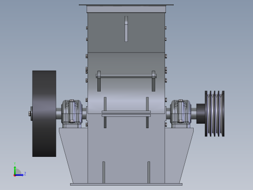 破碎机、锤磨机左视缩略图
