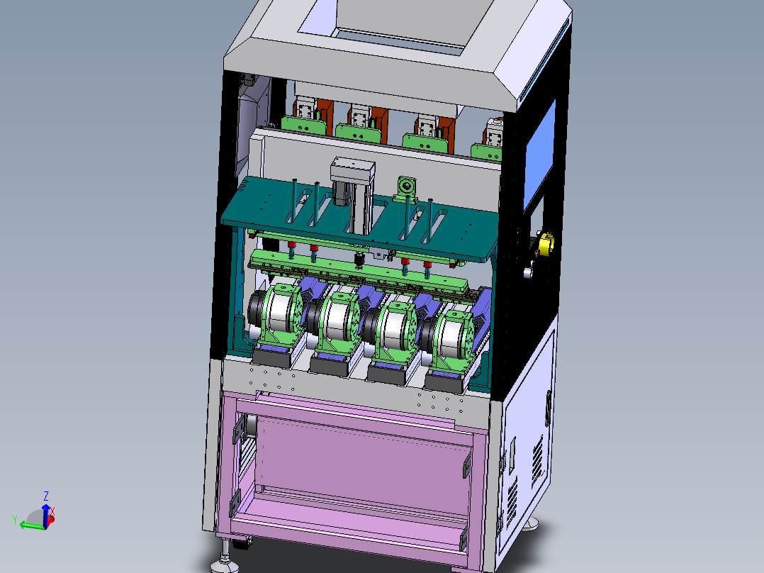 多向外观检测设备step