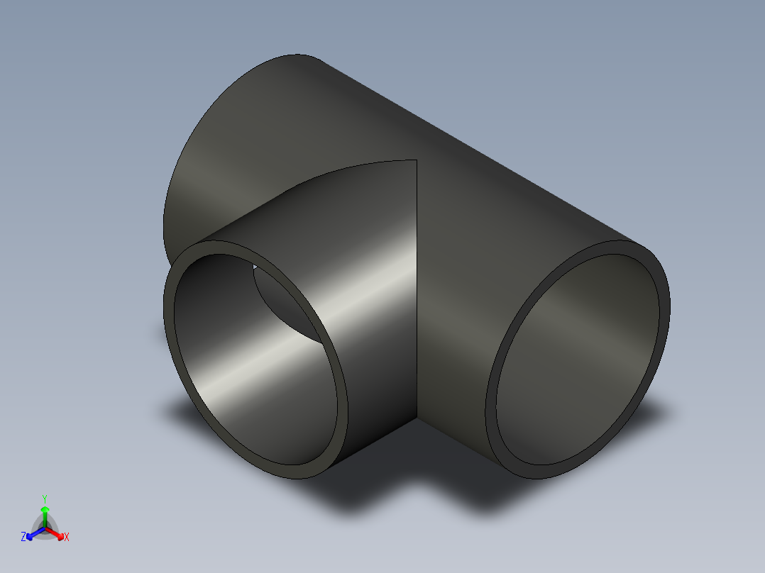 B3004478-3英寸PVC三通接头