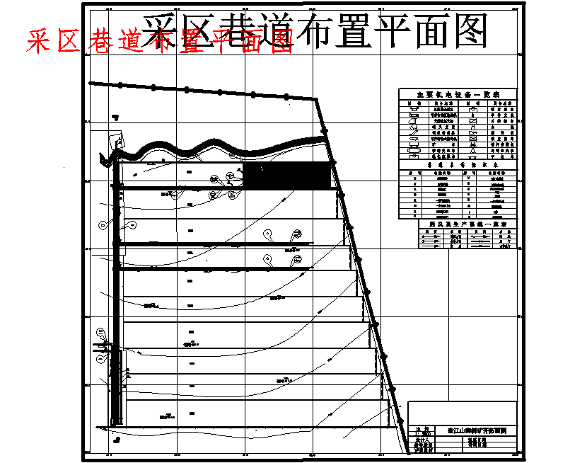 盘江煤电山脚树煤矿0.9Mta新井设计-采矿工程含5张CAD图