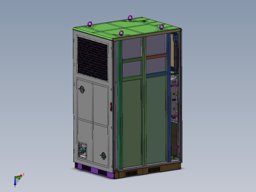 工商业储能一体机(125kw261kwh_PACK箱1P52S)