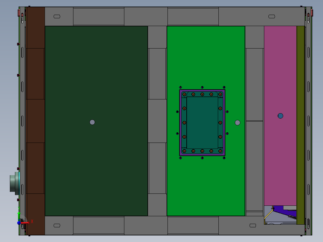 工商业储能一体机(125kw261kwh_PACK箱1P52S)前视图