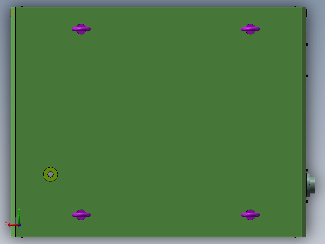工商业储能一体机(125kw261kwh_PACK箱1P52S)后视图