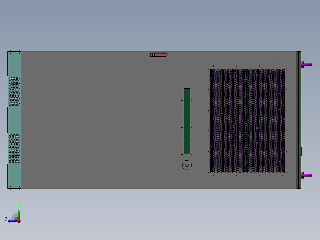工商业储能一体机(125kw261kwh_PACK箱1P52S)右视图
