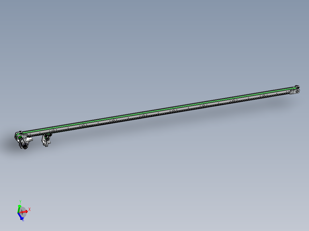 超窄皮带机（细长）