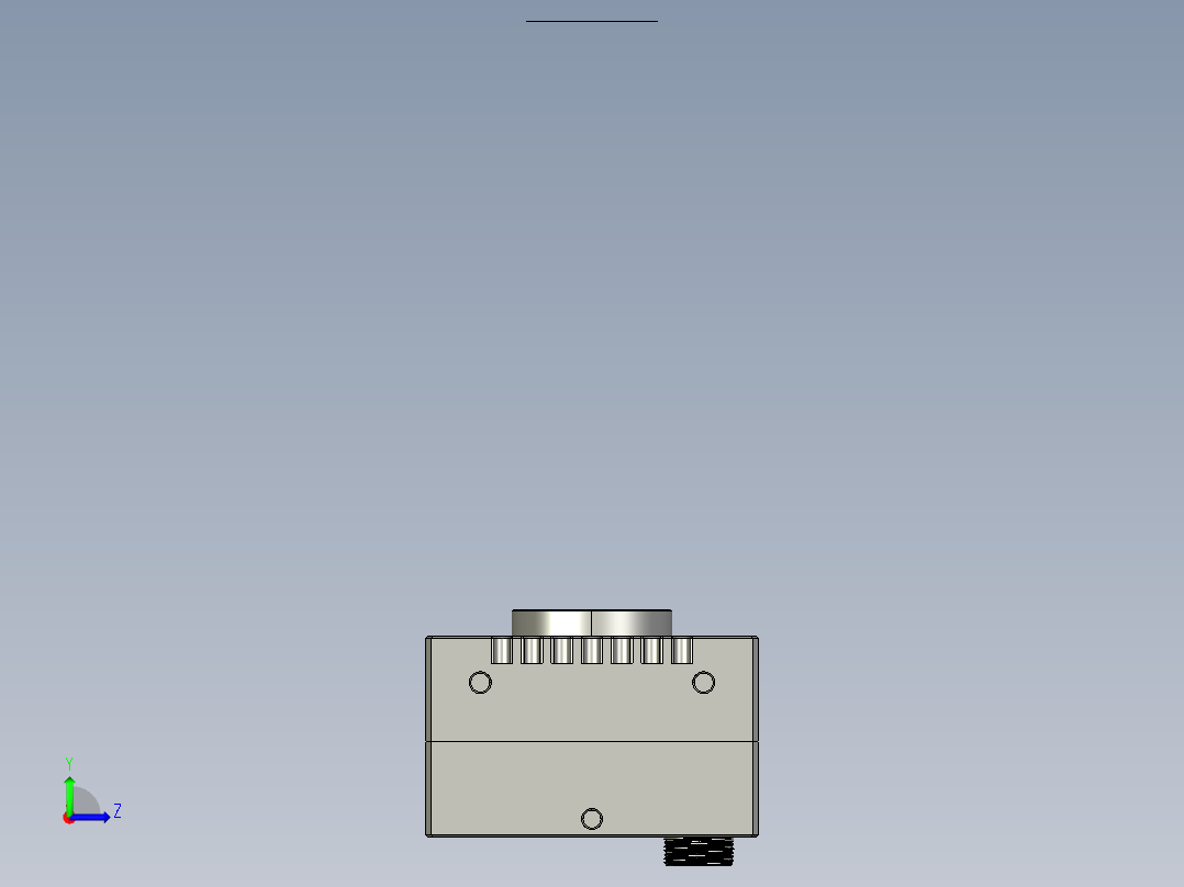 GLP2K3C-H2_外观尺寸图_V1_0左视图