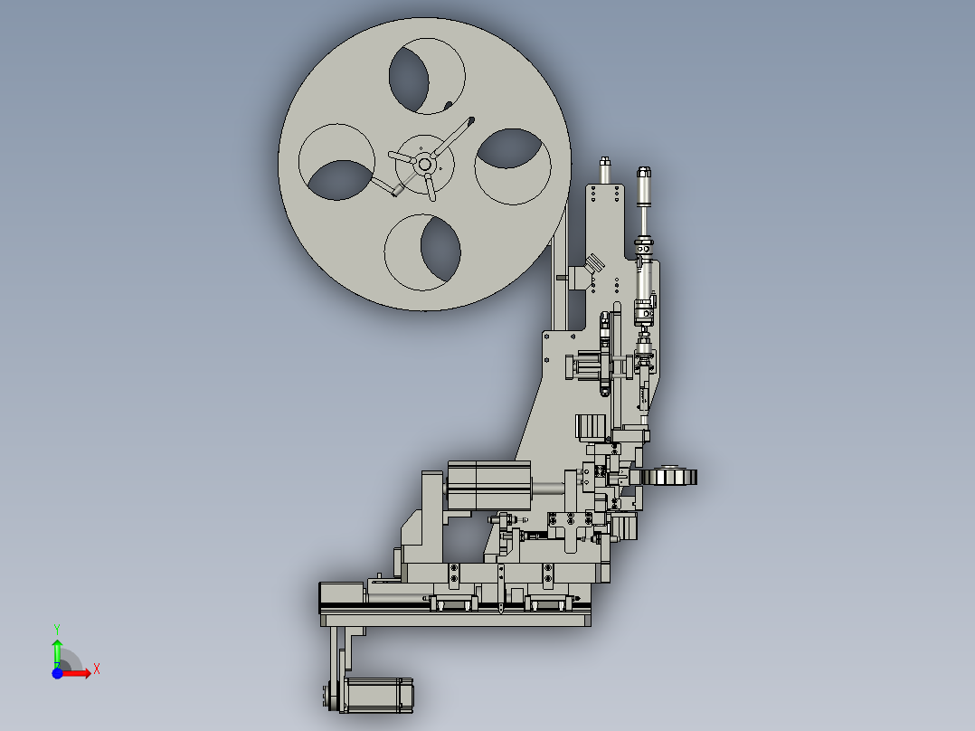 000000-02-整型机构部件前视图