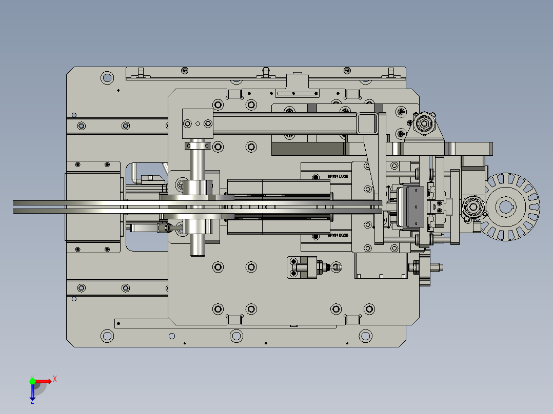 000000-02-整型机构部件俯视图