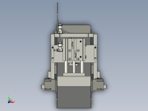 1600OK下料滑道-LXYC-BOSS前视缩略图