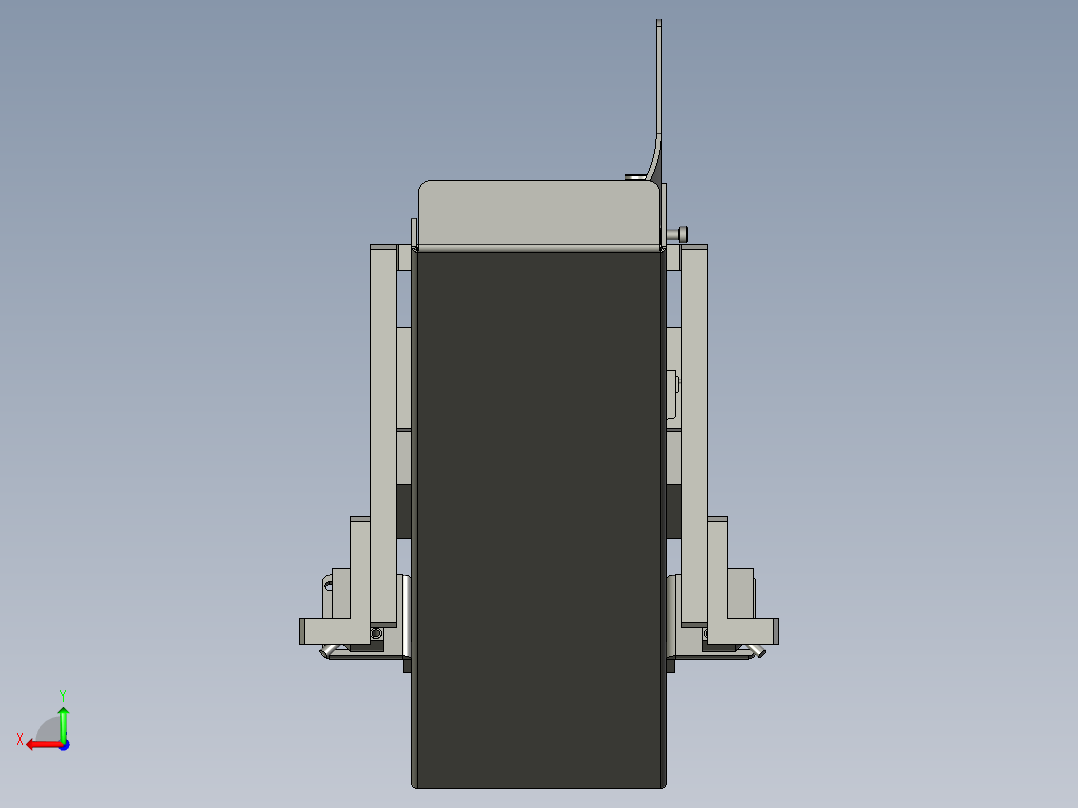 1600OK下料滑道-LXYC-BOSS后视图