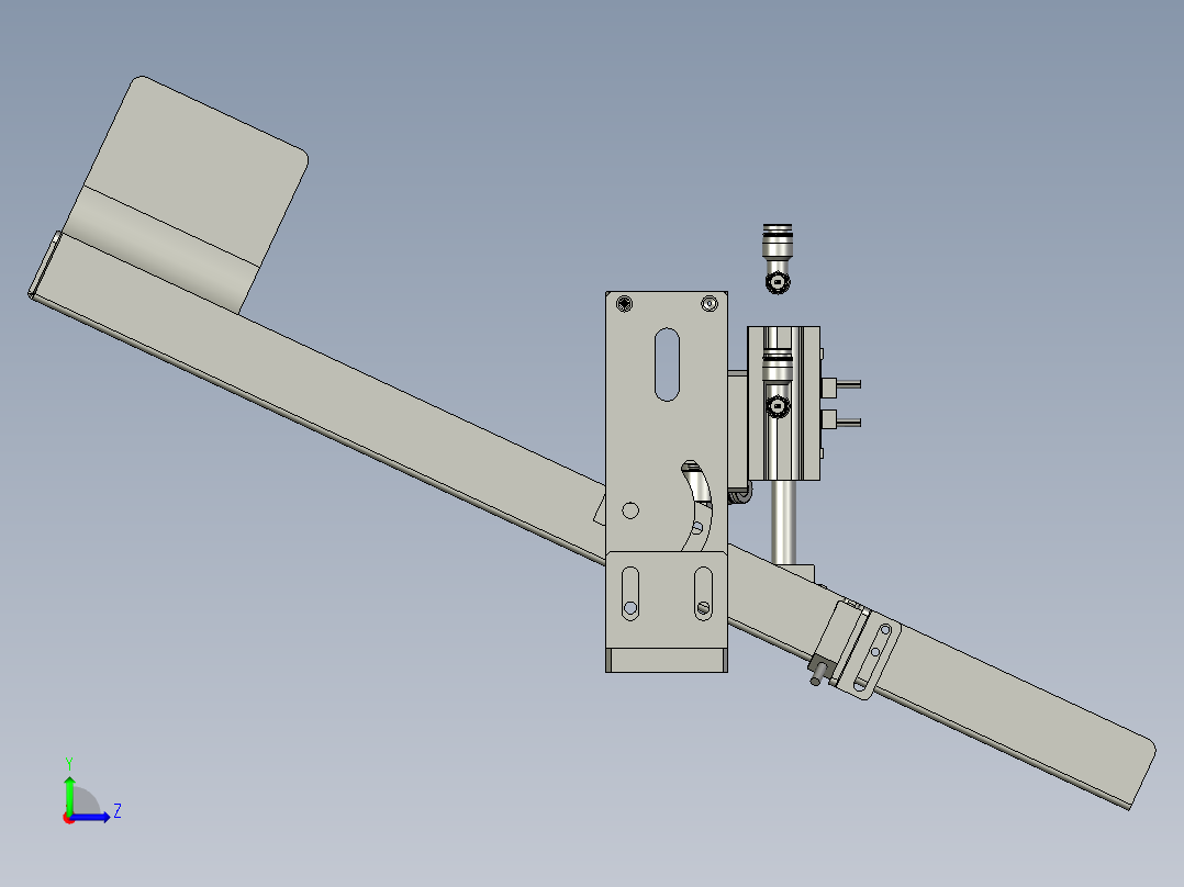 1600OK下料滑道-LXYC-BOSS左视图