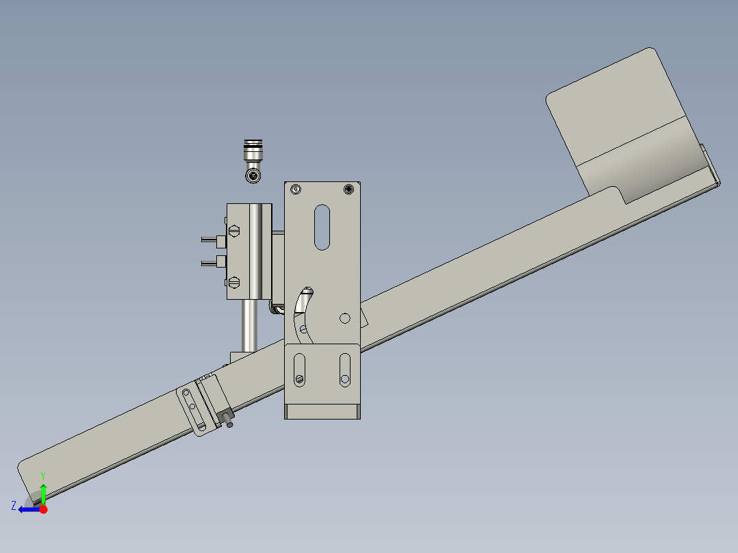 1600OK下料滑道-LXYC-BOSS右视图