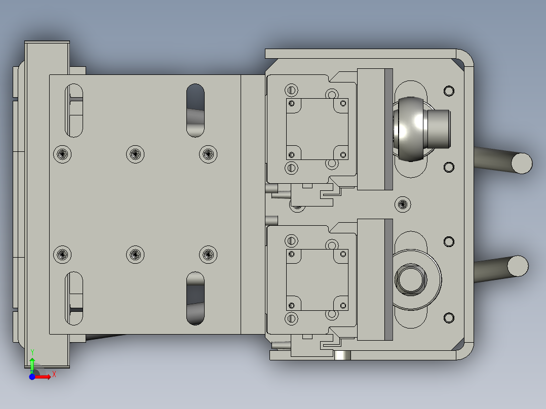 压力脉冲注液工具前视图