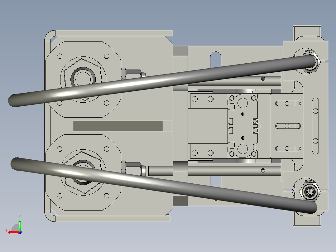 压力脉冲注液工具后视图