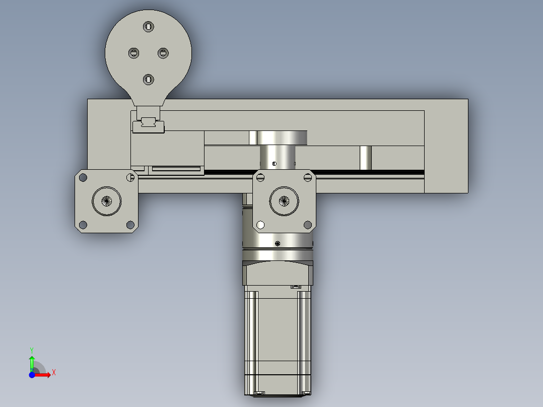 搬运模组前视图