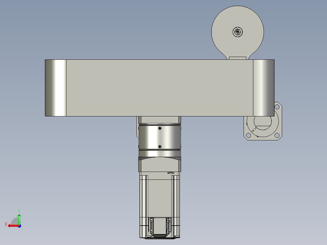 搬运模组后视图