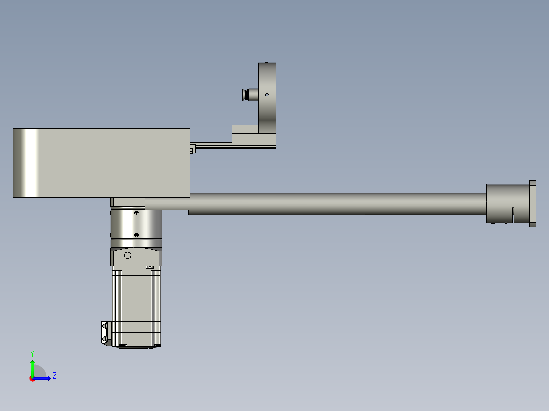搬运模组左视图