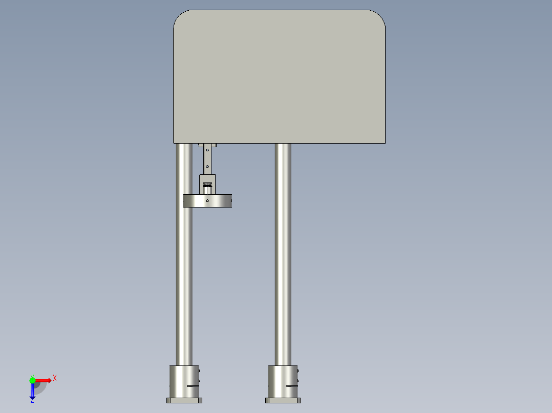 搬运模组俯视图