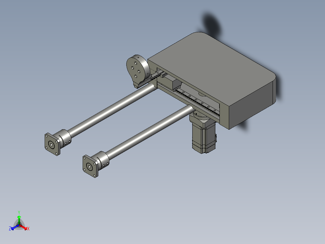 搬运模组正等轴测图
