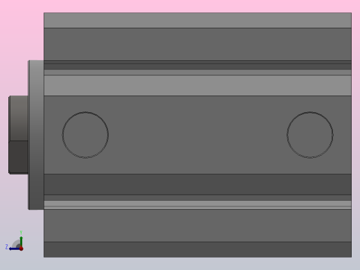 SDA超薄气缸系列SDA 50×55右视缩略图