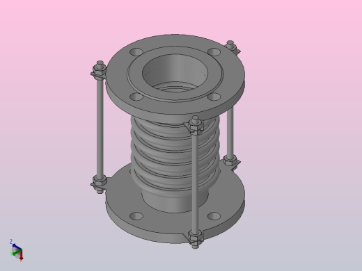 BS型膨胀节_BS680N正等轴测缩略图