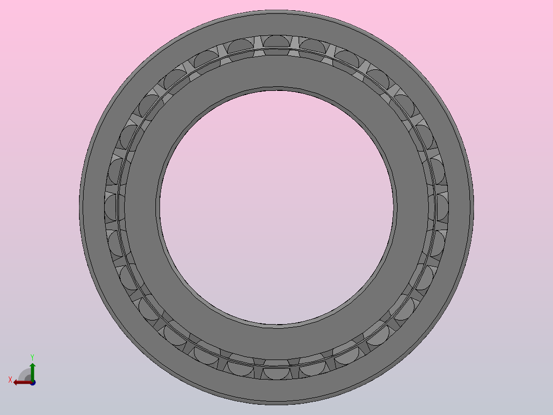 轧机用双列圆锥滚子轴承（370000型）_373138后视图