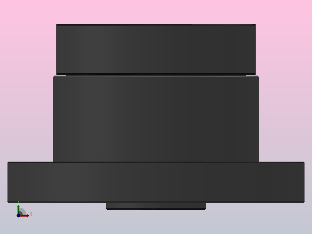 HWRA2F单转盘法兰盘型[HWRA2F]前视图