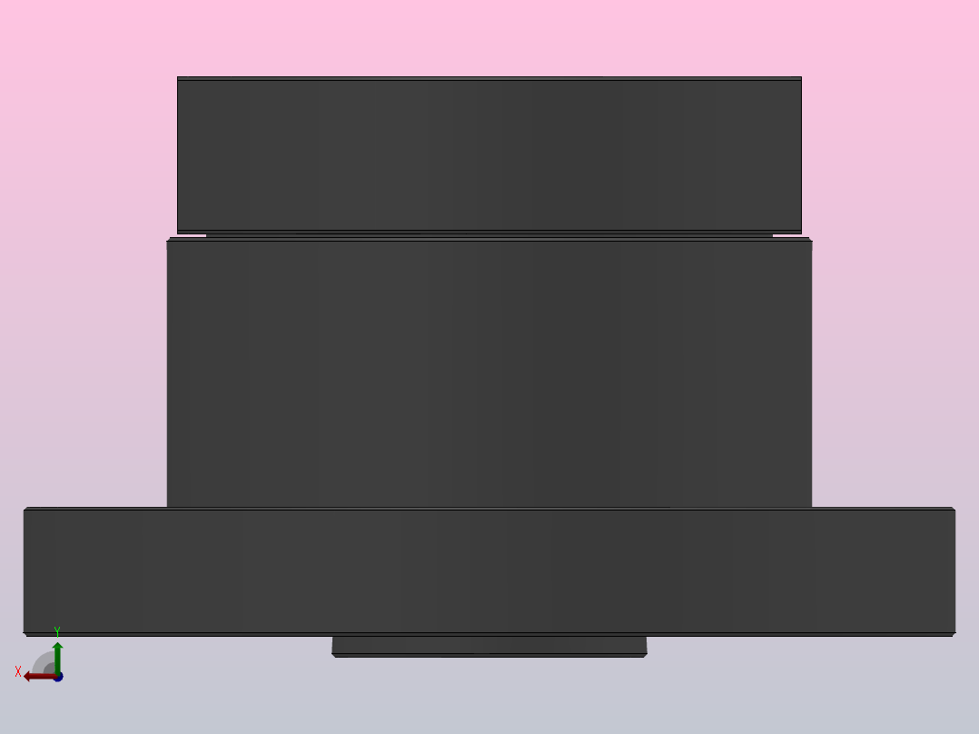 HWRA2F单转盘法兰盘型[HWRA2F]后视图