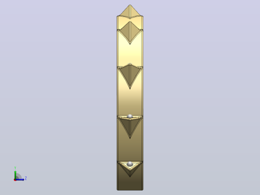 手镯模型设计6左视缩略图