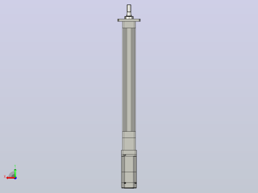 轻载电动缸TPA-ESR40-1210C-L300-M-FA-W-P40-C3后视缩略图