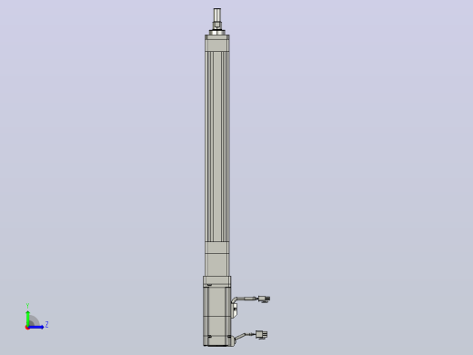 轻载电动缸TPA-ESR40-1210C-L300-M-FA-W-P40-C3左视缩略图