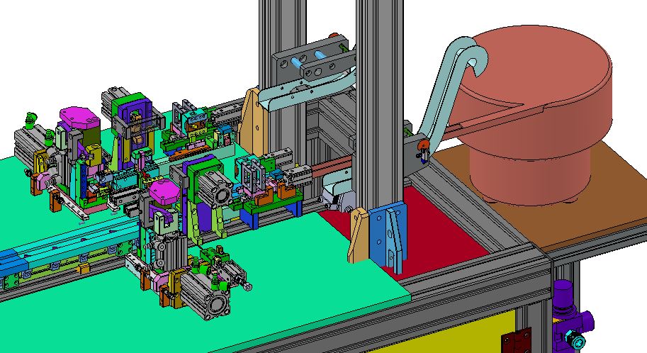 自动裁切装PIN设备(含,BOM) sw17可编辑