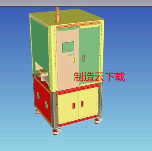 自动压合机3D模型缩略图