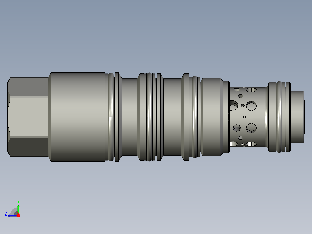 插装阀-MWGBXLN右视图