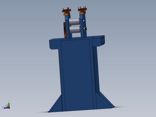 金属瓦楞辊成型机机架