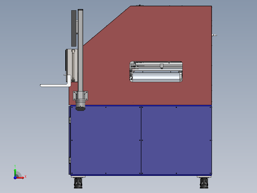 T225 新型邦定设备前视图