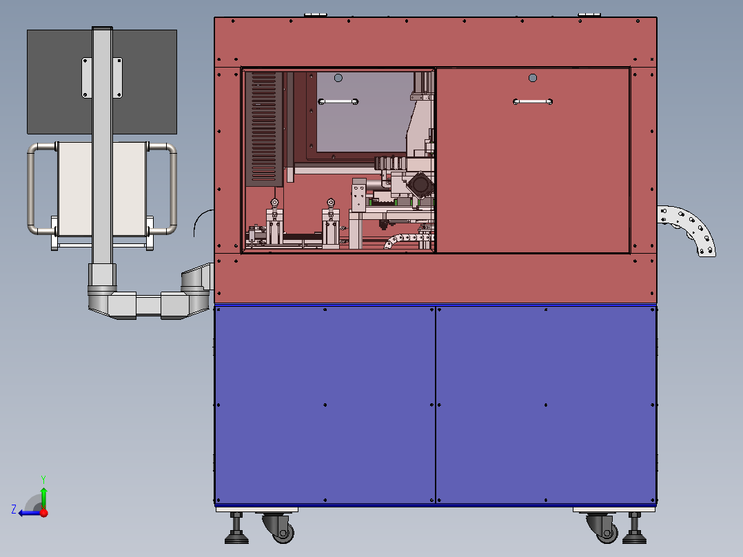T225 新型邦定设备右视图