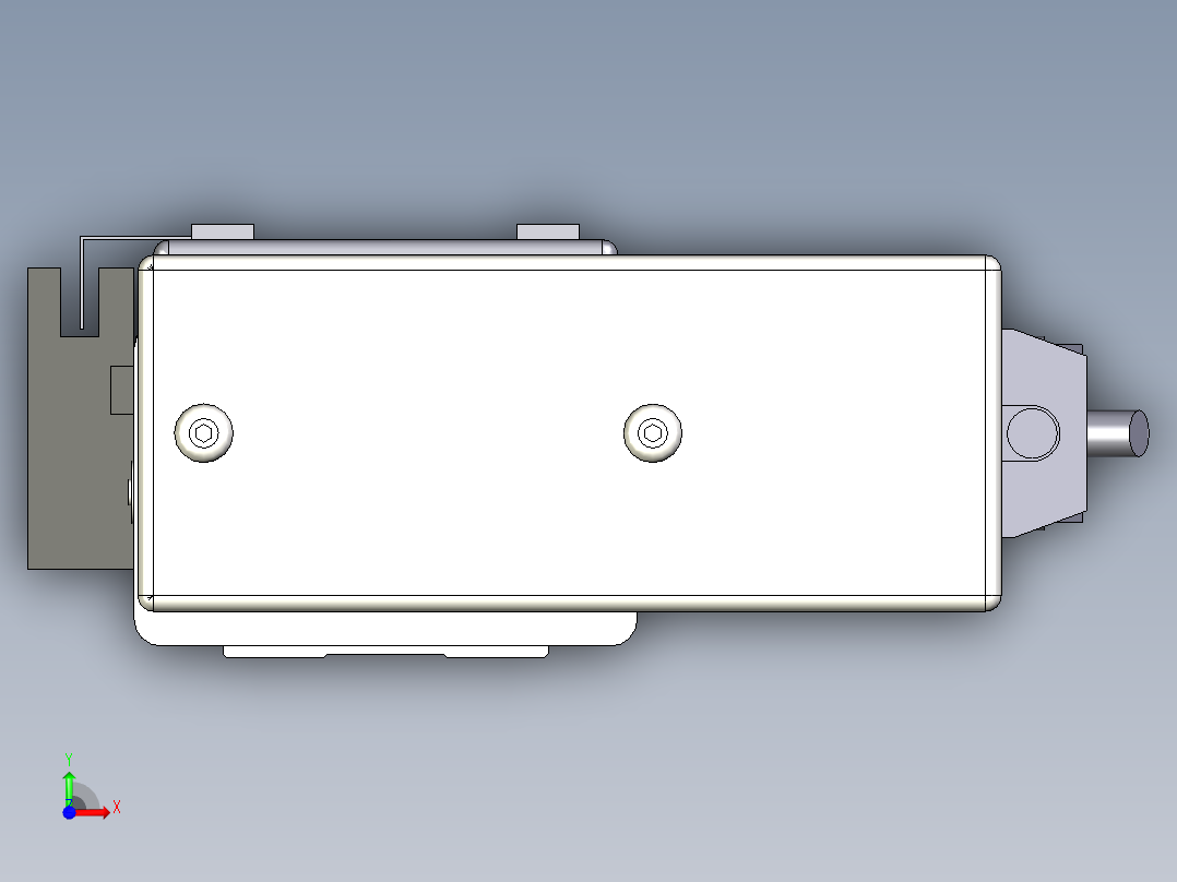 Toyo东佑达直线模组-ETH6-200-BL-P05-C4前视图