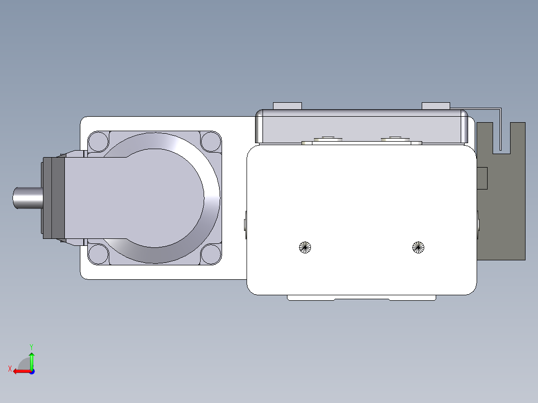 Toyo东佑达直线模组-ETH6-200-BL-P05-C4后视图