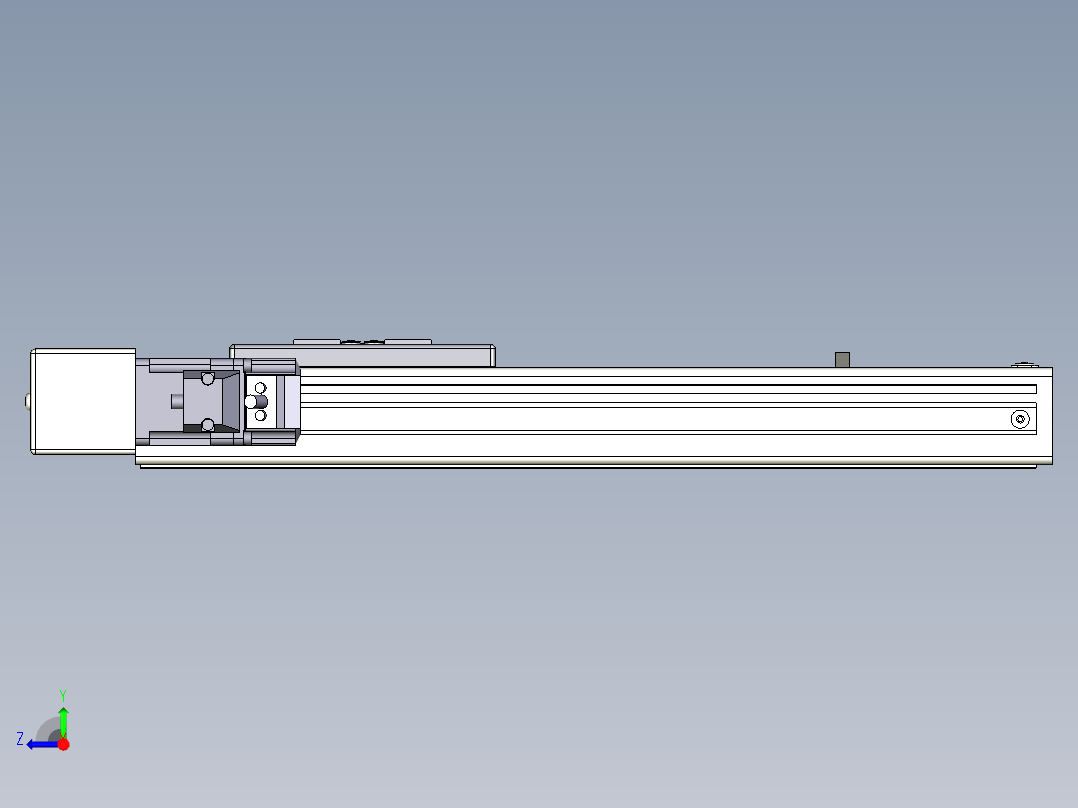 Toyo东佑达直线模组-ETH6-200-BL-P05-C4右视图