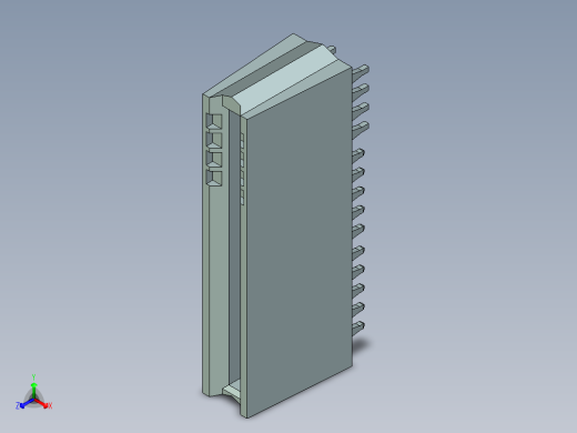 侧边卡连接器-459120012_stp