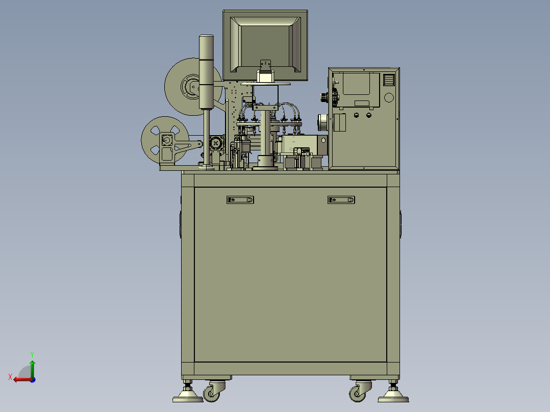 B22_高速SMD编带设备包装机后视图