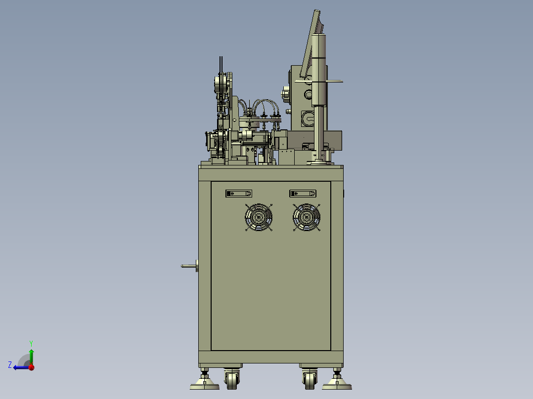 B22_高速SMD编带设备包装机右视图