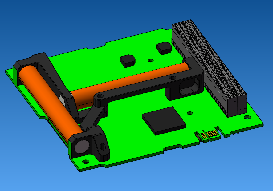iMTQ 磁转矩板 PCB的三轴磁系统