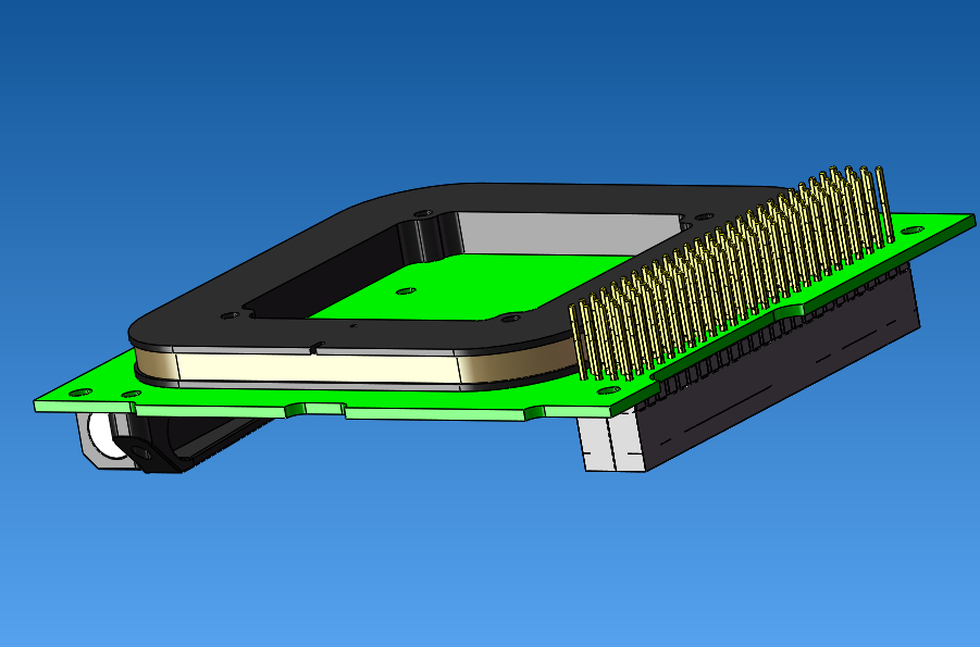 iMTQ 磁转矩板 PCB的三轴磁系统