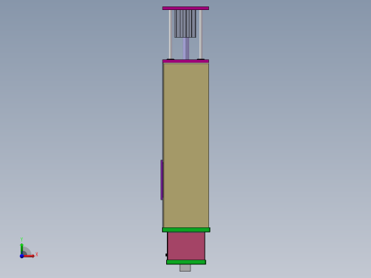 Q078-公交车智能钱箱的设计【三维SolidWorks】前视缩略图